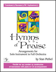 Hymns of Praise Trombone/ Bassoon/ Baritone BC Book Only cover